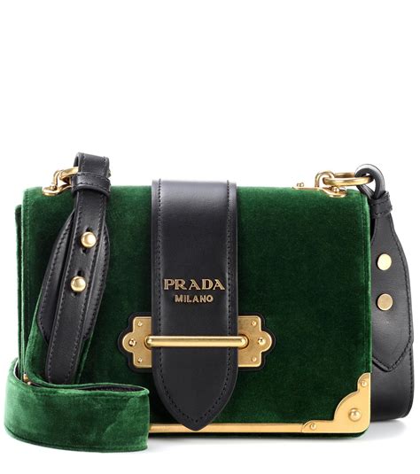 prada milano green purse|Prada shoulder bag price.